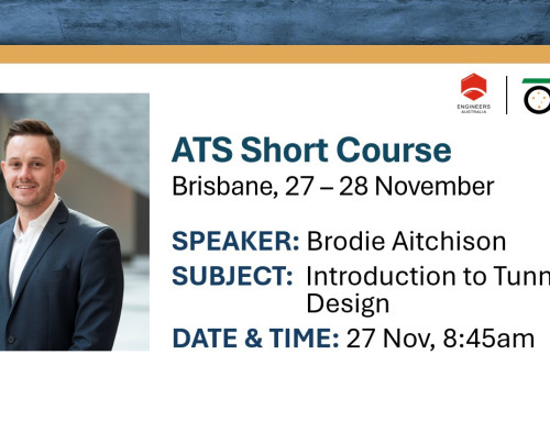 ATS Short Course speaker line up – Spotlight on: Brodie Aitchison