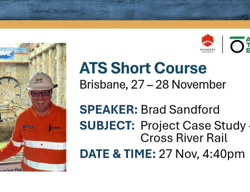 ATS Short Course speaker line up – Spotlight on: Brad Sandford